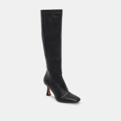Dolce Vita GYRA BOOTS BLACK LEATHER(Gyra Boots Black Leather) -Dolce Vita Shop DOLCEVITA BOOTS GYRA BLACKLEATHER 01
