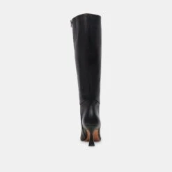 Dolce Vita GYRA WIDE CALF BOOTS BLACK LEATHER(Gyra Wide Calf Boots Black Leather) -Dolce Vita Shop DOLCEVITA BOOTS GYRA BLACKLEATHER 05 7143d778 7210 4265 8f42 364758aeabb1