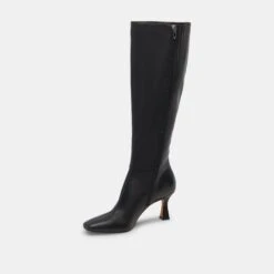 GYRA WIDE CALF BOOTS BLACK LEATHER - Re:vita(Gyra Wide Calf Boots Black Leather Resale) -Dolce Vita Shop DOLCEVITA BOOTS GYRA BLACKLEATHER 08 b4f78c43 7b16 4547 92b0 3b2122c7dbda