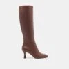 GYRA BOOTS CHOCOLATE LEATHER(Gyra Boots Chocolate Leather)