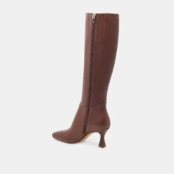 GYRA WIDE CALF BOOTS CHOCOLATE LEATHER(Gyra Wide Calf Boots Chocolate Leather) -Dolce Vita Shop DOLCEVITA BOOTS GYRA CHOCOLATE LEATHER 08 ba18fdb5 7597 4208 963b 98e7d87936b4