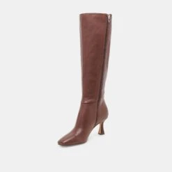 GYRA WIDE CALF BOOTS CHOCOLATE LEATHER(Gyra Wide Calf Boots Chocolate Leather) -Dolce Vita Shop DOLCEVITA BOOTS GYRA CHOCOLATE LEATHER 09 38301641 ab37 44da 9928 dcfda80ed24a