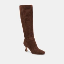 GYRA BOOTS DK BROWN SUEDE(Gyra Boots Dk Brown Suede) -Dolce Vita Shop DOLCEVITA BOOTS GYRA DKBROWNSUEDE 02
