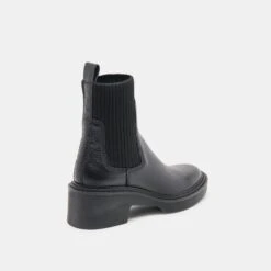 HILORA H2O BOOTS BLACK LEATHER(Hilora H2o Boots Black Leather) -Dolce Vita Shop DOLCEVITA BOOTS HILORA BLACK LEATHER H2O 03