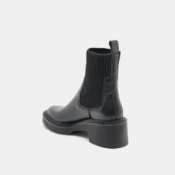 HILORA H2O BOOTS BLACK LEATHER(Hilora H2o Boots Black Leather) -Dolce Vita Shop DOLCEVITA BOOTS HILORA BLACK LEATHER H2O 09