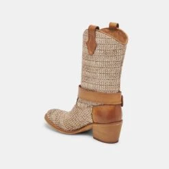 HOSS BOOTS BROWN MULTI RAFFIA(Hoss Boots Brown Multi Raffia) -Dolce Vita Shop DOLCEVITA BOOTS HOSS BROWNMULTIRAFFIA 09