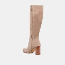 HUDSIN WIDE CALF BOOTS BARLEY SUEDE(Hudsin Wide Calf Boots Barley Suede) -Dolce Vita Shop DOLCEVITA BOOTS HUDSINWC BARLEYSUEDE 02 2