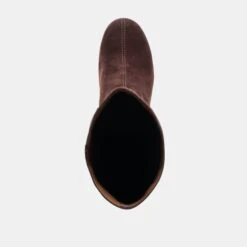 HUDSIN WIDE CALF BOOTS MAHOGANY SUEDE(Hudsin Wide Calf Boots Mahogany Suede) -Dolce Vita Shop DOLCEVITA BOOTS HUDSIN MAHOGANYSUEDE 06 b288b122 11b8 4f3c a08f d66c2b4d1c64