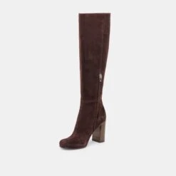 HUDSIN BOOTS MAHOGANY SUEDE(Hudsin Boots Mahogany Suede) -Dolce Vita Shop DOLCEVITA BOOTS HUDSIN MAHOGANYSUEDE 09