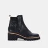HUEY H2O BOOTS BLACK LEATHER(Huey H2o Boots In Black Leather)
