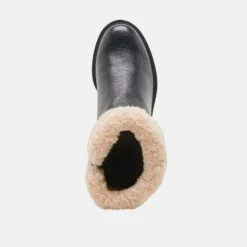 HUG H2O BOOTS BLACK LEATHER(Hug H2o Boots Black Leather) 16 HUG H2O BOOTS BLACK LEATHER(Hug H2o Boots Black Leather) -Dolce Vita Shop DOLCEVITA BOOTS HUG H2O BLACK LEATHER H2O 06