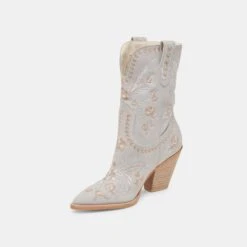 JESSEY FLORAL BOOTS LIGHT BLUE NUBUCK(Jessey Floral Boots Light Blue Nubuck) -Dolce Vita Shop DOLCEVITA BOOTS JESSEYFLORAL LIGHTBLUENUBUCK 08