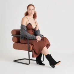 JESSEY BOOTS ONYX SUEDE(Jessey Boots Onyx Suede) -Dolce Vita Shop DOLCEVITA BOOTS JESSEY BLACKSUEDE ONFOOT 01 1