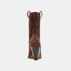 JESSEY BOOTS DK BROWN SUEDE(Jessey Boots Dk Brown Suede) -Dolce Vita Shop DOLCEVITA BOOTS JESSEY DK BROWN SUEDE 05