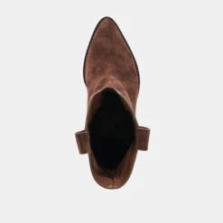 JESSEY BOOTS DK BROWN SUEDE(Jessey Boots Dk Brown Suede) -Dolce Vita Shop DOLCEVITA BOOTS JESSEY DK BROWN SUEDE 06