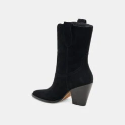 JESSEY BOOTS ONYX SUEDE(Jessey Boots Onyx Suede) -Dolce Vita Shop DOLCEVITA BOOTS JESSEY ONYX SUEDE 09