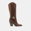 JODY BOOTS DK BROWN SUEDE(Jody Boots Dk Brown Suede)
