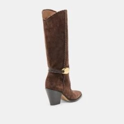 JODY WIDE CALF BOOTS DK BROWN SUEDE(Jody Wide Calf Boots Dk Brown Suede) -Dolce Vita Shop DOLCEVITA BOOTS JODY DKBROWNSUEDE 03 bf012ee2 efaf 47a3 a3b5 31792187502a