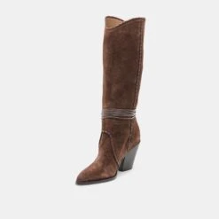 JODY BOOTS DK BROWN SUEDE(Jody Boots Dk Brown Suede) -Dolce Vita Shop DOLCEVITA BOOTS JODY DKBROWNSUEDE 09