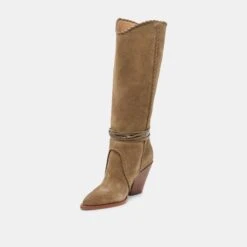 JODY BOOTS OLIVE SUEDE(Jody Boots Olive Suede) -Dolce Vita Shop DOLCEVITA BOOTS JODY OLIVESUEDE 09