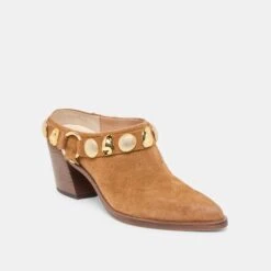 KANYON HEELS BROWN SUEDE(Kanyon Heels Brown Suede) -Dolce Vita Shop DOLCEVITA BOOTS KANYON BROWNSUEDE 01