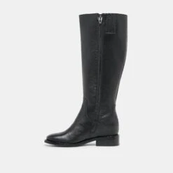 KILIAN H2O WIDE CALF BOOTS BLACK LEATHER(Kilian H2o Wide Calf Boots Black Leather) -Dolce Vita Shop DOLCEVITA BOOTS KILIANH2OWC BLACKLEATHER 03 2