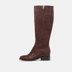 KILIAN H2O WIDE CALF BOOTS MAHOGANY SUEDE(Kilian H2o Wide Calf Boots Mahogany Suede) -Dolce Vita Shop DOLCEVITA BOOTS KILIANH2OWC MAHOGANYSUEDE 03 2 d23894ca 84a1 44af 869f 1ece4c712a38