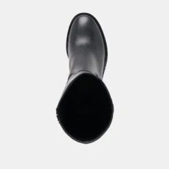 KILIAN H2O WIDE CALF BOOTS BLACK LEATHER(Kilian H2o Wide Calf Boots Black Leather) -Dolce Vita Shop DOLCEVITA BOOTS KILIANH2O BLACKLEATHERH2O 06 afae42f2 7b45 4890 8592 ab069d1cf40b