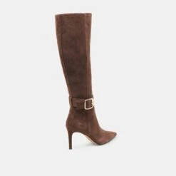 KINZY WIDE CALF BOOTS DK BROWN SUEDE(Kinzy Wide Calf Boots Dk Brown Suede) -Dolce Vita Shop DOLCEVITA BOOTS KINZY DK BROWN SUEDE 03 2bbfe1b9 7068 4d6c 8fc8 9bbaf89a3385