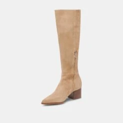 KIRSON WIDE CALF BOOTS MUSHROOM SUEDE(Kirson Wide Calf Boots Mushroom Suede) 14 KIRSON WIDE CALF BOOTS MUSHROOM SUEDE(Kirson Wide Calf Boots Mushroom Suede) -Dolce Vita Shop DOLCEVITA BOOTS KIRSONEXTRAWIDECALF MUSHROOMSUEDE 01 f0463b26 a7ce 4f21 a1a8 23f166342217
