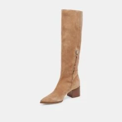 KIRSON BOOTS MUSHROOM SUEDE(Kirson Boots Mushroom Suede) -Dolce Vita Shop DOLCEVITA BOOTS KIRSON MUSHROOM SUEDE 08