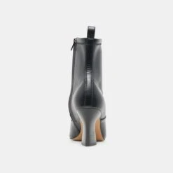 LINZEY BOOTIES BLACK STELLA(Linzey Booties Black Stella) -Dolce Vita Shop DOLCEVITA BOOTS LINZEY BLACKSTELLA 05