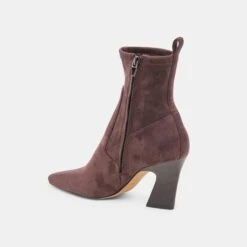 LINZEY BOOTIES CEDAR STELLA SUEDE(Linzey Booties Cedar Stella Suede) -Dolce Vita Shop DOLCEVITA BOOTS LINZEY CEDARSTELLASUEDE 08