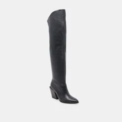 LUPIN BOOTS BLACK LEATHER(Lupin Boots Black Leather) 16 LUPIN BOOTS BLACK LEATHER(Lupin Boots Black Leather) -Dolce Vita Shop DOLCEVITA BOOTS LUPIN BLACK LEATHER 01