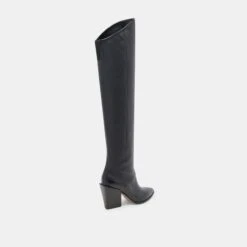 LUPIN BOOTS BLACK LEATHER(Lupin Boots Black Leather) 18 LUPIN BOOTS BLACK LEATHER(Lupin Boots Black Leather) -Dolce Vita Shop DOLCEVITA BOOTS LUPIN BLACK LEATHER 03