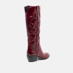 MIRLA WIDE CALF BOOTS OXBLOOD LEATHER(Mirla Wide Calf Boots Oxblood Leather) -Dolce Vita Shop DOLCEVITA BOOTS MIRLA OXBLOODLEATHER 03 e03d5057 73b6 4666 8c04 cac02ba462d4