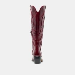 MIRLA WIDE CALF BOOTS OXBLOOD LEATHER(Mirla Wide Calf Boots Oxblood Leather) -Dolce Vita Shop DOLCEVITA BOOTS MIRLA OXBLOODLEATHER 05 d3341463 9cfd 486b 9870 a9c80df6d2b0