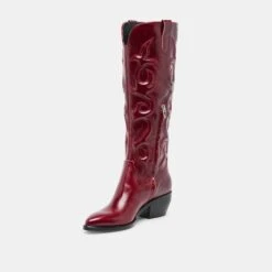 MIRLA BOOTS OXBLOOD LEATHER(Mirla Boots Oxblood Leather) -Dolce Vita Shop DOLCEVITA BOOTS MIRLA OXBLOODLEATHER 08