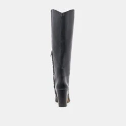 NEDI BOOTS BLACK LEATHER(Nedi Boots Black Leather) -Dolce Vita Shop DOLCEVITA BOOTS NEDI BLACK LEATHER 05