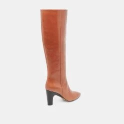 NELAS BOOTS COGNAC LEATHER(Nelas Boots Cognac Leather) -Dolce Vita Shop DOLCEVITA BOOTS NELAS COGNACLEATHER 03