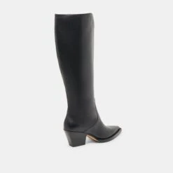 RAJ EXTRA WIDE CALF BOOTS BLACK LEATHER(Raj Extra Wide Calf Boots Black Leather) -Dolce Vita Shop DOLCEVITA BOOTS RAJEXTRAWIDECALF BLACKLEATHER 03 fe0a9140 2609 45cb 8954 8fa7775d7559