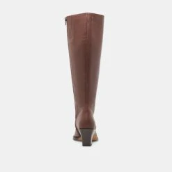RAJ EXTRA WIDE CALF BOOTS CHOCOLATE LEATHER(Raj Extra Wide Calf Boots Chocolate Leather) -Dolce Vita Shop DOLCEVITA BOOTS RAJEXTRAWIDECALF CHOCOLATELEATHER 05