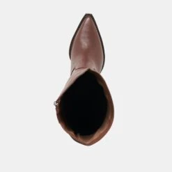 RAJ EXTRA WIDE CALF BOOTS CHOCOLATE LEATHER(Raj Extra Wide Calf Boots Chocolate Leather) -Dolce Vita Shop DOLCEVITA BOOTS RAJEXTRAWIDECALF CHOCOLATELEATHER 06