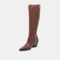 RAJ EXTRA WIDE CALF BOOTS CHOCOLATE LEATHER(Raj Extra Wide Calf Boots Chocolate Leather) -Dolce Vita Shop DOLCEVITA BOOTS RAJEXTRAWIDECALF CHOCOLATELEATHER 08
