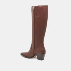 RAJ EXTRA WIDE CALF BOOTS CHOCOLATE LEATHER(Raj Extra Wide Calf Boots Chocolate Leather) -Dolce Vita Shop DOLCEVITA BOOTS RAJEXTRAWIDECALF CHOCOLATELEATHER 09