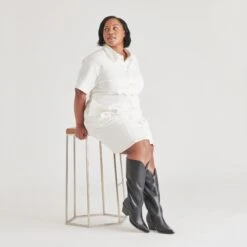 RAJ EXTRA WIDE CALF BOOTS BLACK LEATHER(Raj Extra Wide Calf Boots Black Leather) -Dolce Vita Shop DOLCEVITA BOOTS RAJ BLACKLEATHER ONFOOT EWIDE 02