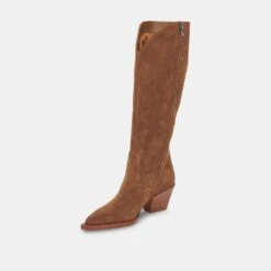 Dolce Vita RAJ WIDE CALF BOOTS BROWN SUEDE(Raj Wide Calf Boots Brown Suede) 28 Dolce Vita RAJ WIDE CALF BOOTS BROWN SUEDE(Raj Wide Calf Boots Brown Suede) -Dolce Vita Shop DOLCEVITA BOOTS RAJ BROWNSUEDE 08 402883e7 c58a 4193 8909 912e9b9b5489