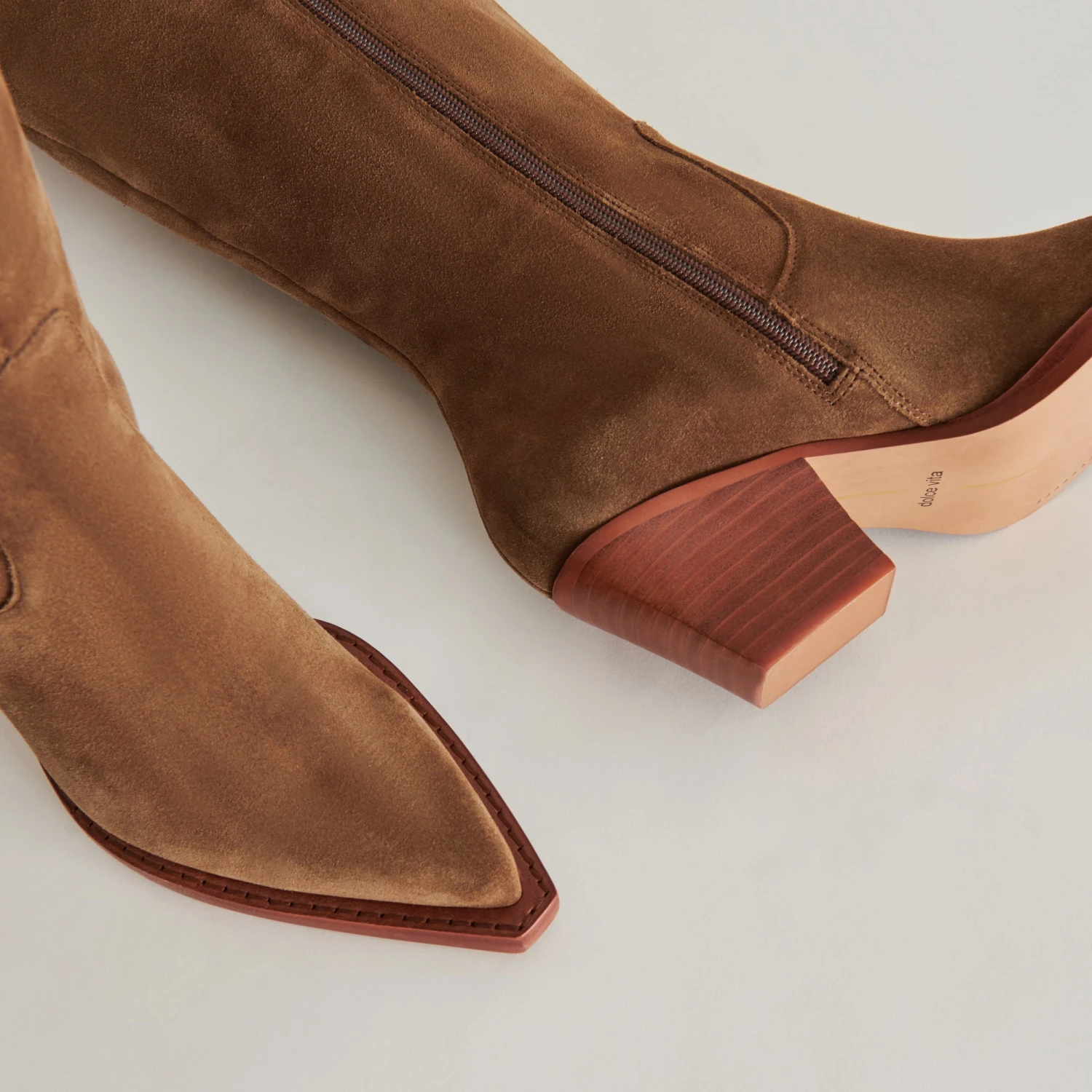 Dolce Vita RAJ WIDE CALF BOOTS BROWN SUEDE(Raj Wide Calf Boots Brown Suede) 12 Dolce Vita RAJ WIDE CALF BOOTS BROWN SUEDE(Raj Wide Calf Boots Brown Suede) - Image 12