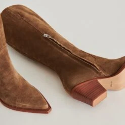Dolce Vita RAJ BOOTS BROWN SUEDE(Raj Boots Brown Suede) -Dolce Vita Shop DOLCEVITA BOOTS RAJ BROWNSUEDE DETAILS 08