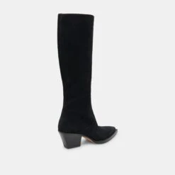RAJ EXTRA WIDE CALF BOOTS ONYX SUEDE(Raj Extra Wide Calf Boots Onyx Suede) -Dolce Vita Shop DOLCEVITA BOOTS RAJ ONYXSUEDE 03 85b2a884 75ab 46de bbb8 bea3a0e00a58